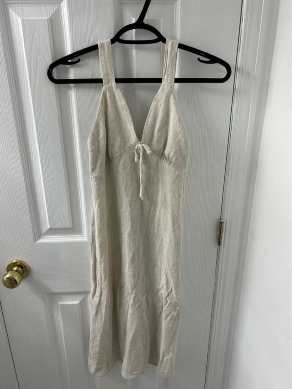 Monteau Los Angeles Linen Midi Sundress, Size Small